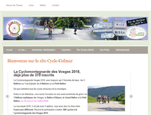 Tablet Screenshot of cyclocolmar.fr
